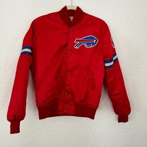 90s Buffalo Bills Starter Satin Jacket Size Small